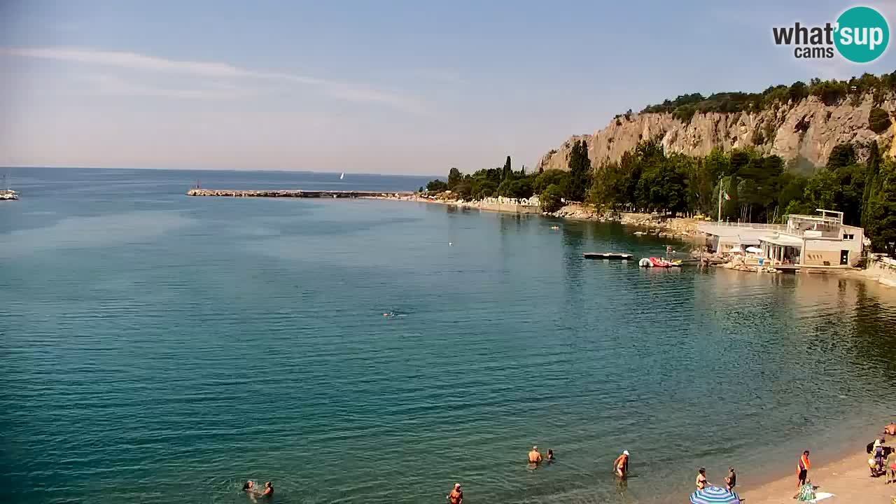 Webcam Sistiana Baia – Live View of the Marina and Gulf