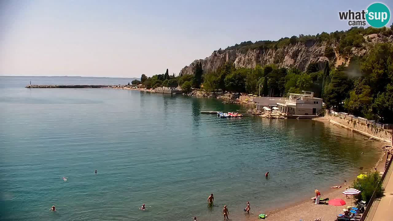 Webcam Baie de Sistiana – Vue en direct de la marina et de la baie
