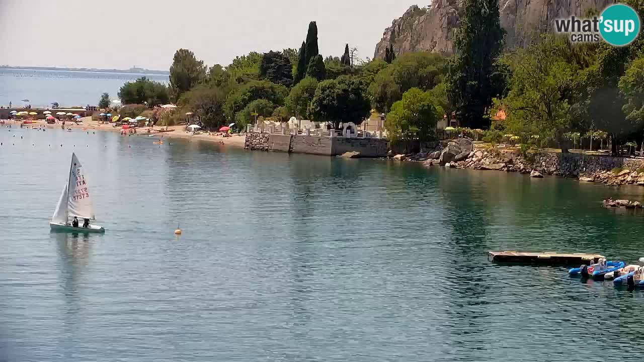 Webcam Baie de Sistiana – Vue en direct de la marina et de la baie