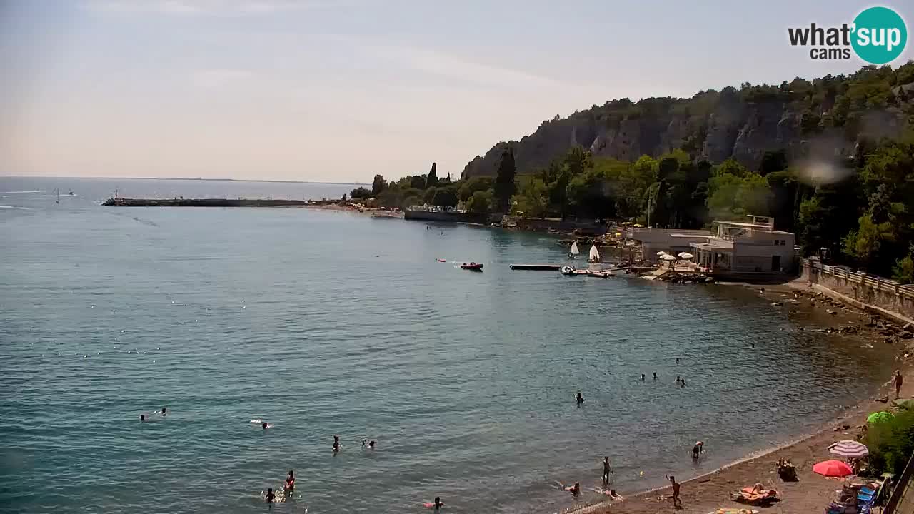 Webcam Sistiana Baia – Live View of the Marina and Gulf