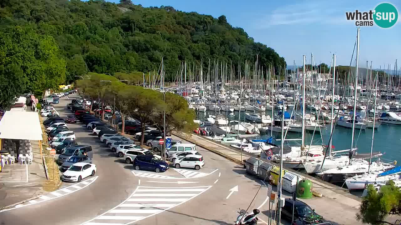 Webcam Sistiana Baia – Live View of the Marina and Gulf