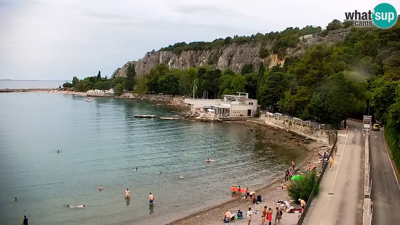 Web kamera Sistiana Uvala – Pogled uživo na marinu i zaljev