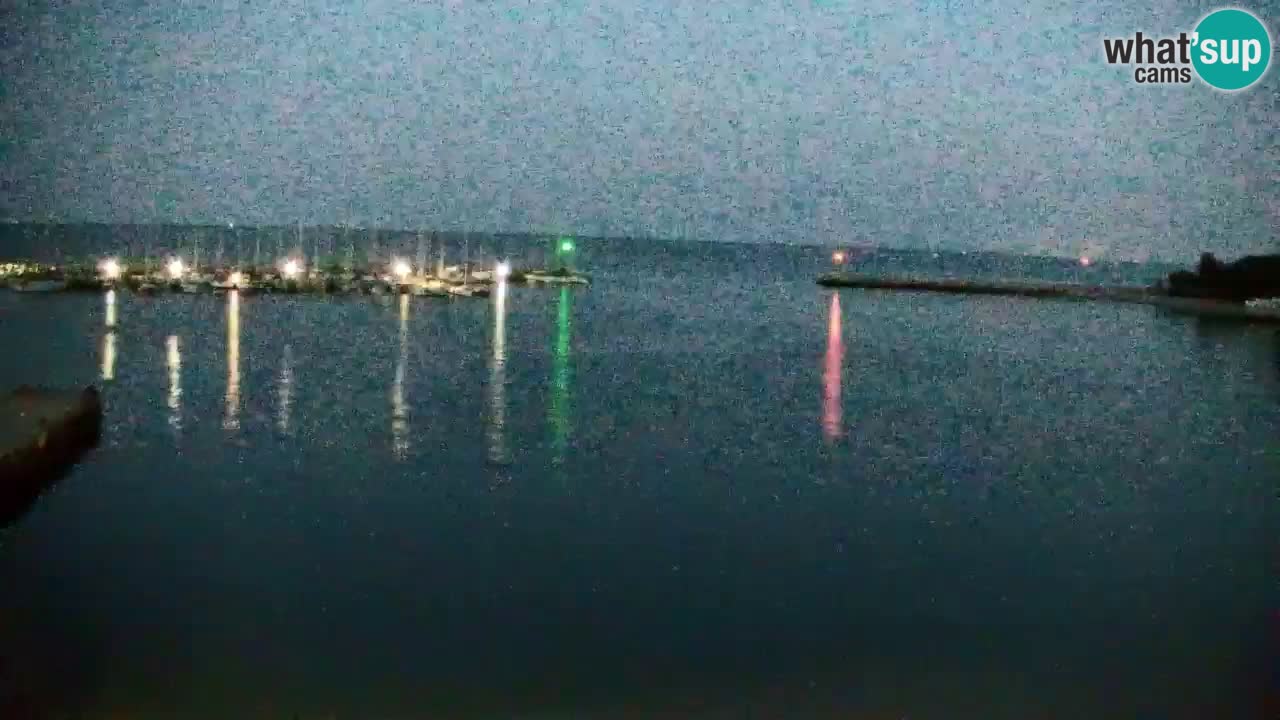 Webcam Baie de Sistiana – Vue en direct de la marina et de la baie