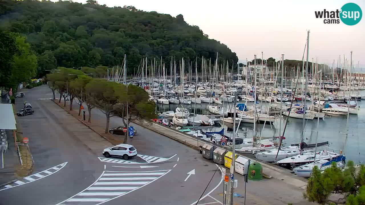 Webcam Sistiana Baia – Live View of the Marina and Gulf