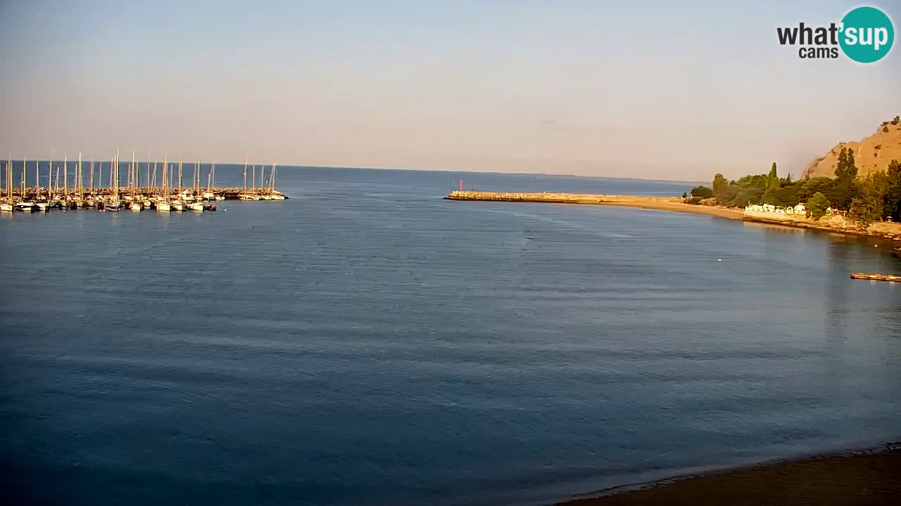 Webcam Sistiana Baia – Live View of the Marina and Gulf