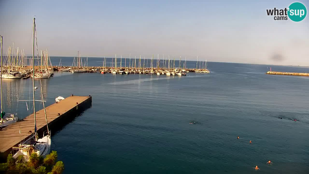 Webcam Sistiana Baia – Live View of the Marina and Gulf