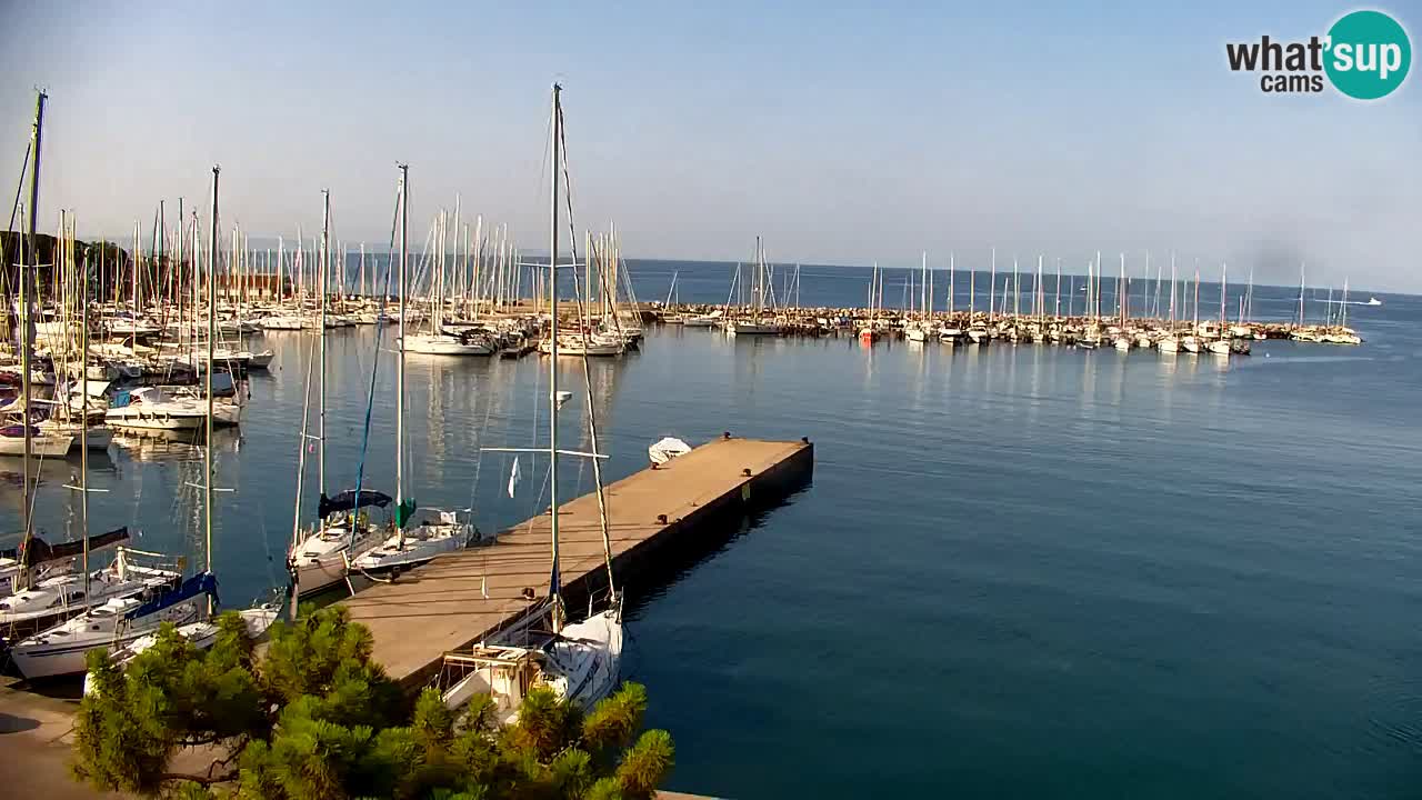 Webcam Sistiana Bucht – Liveblick auf Marina und Bucht