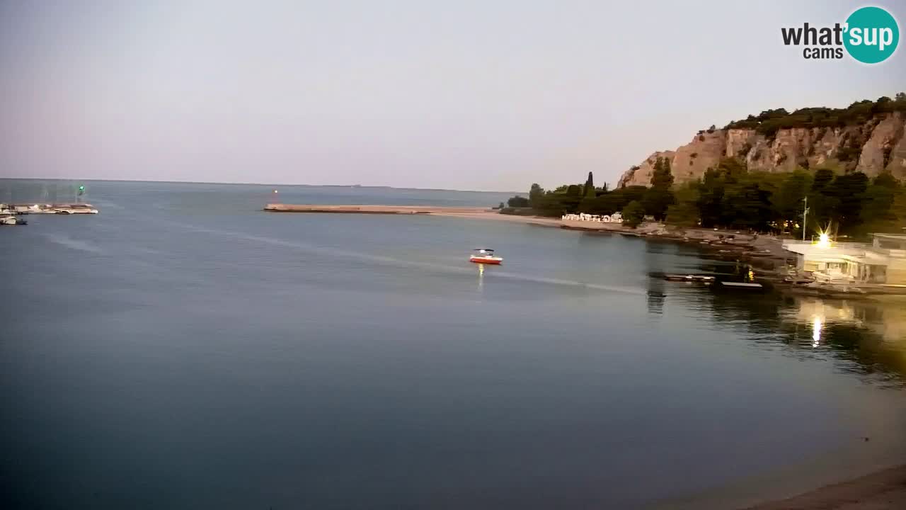 Webcam Sistiana Baia – Live View of the Marina and Gulf