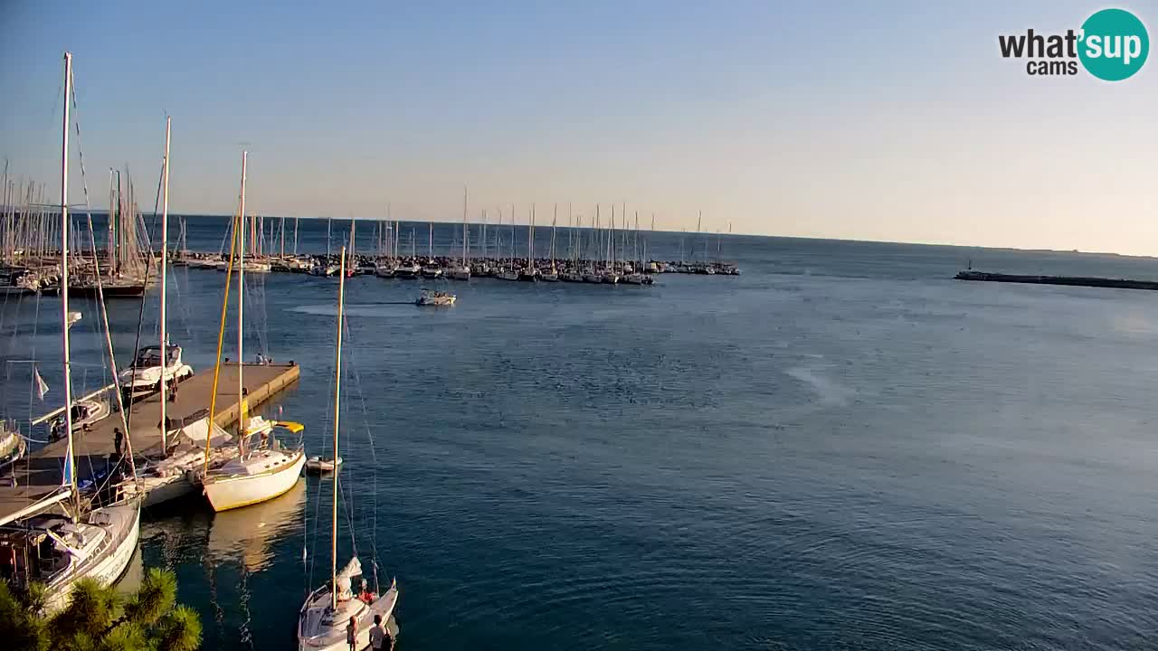 Webcam Sistiana Baia – Live View of the Marina and Gulf