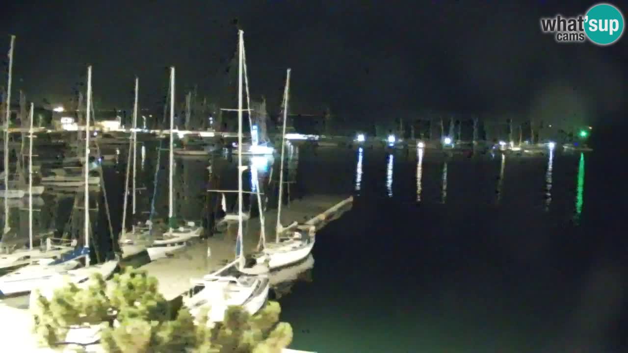 Webcam Baie de Sistiana – Vue en direct de la marina et de la baie