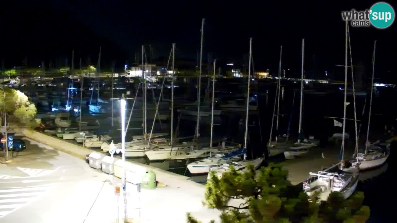 Webcam Baie de Sistiana – Vue en direct de la marina et de la baie