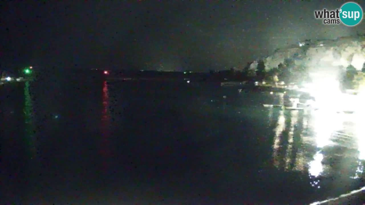 Webcam Bahía de Sistiana – Vista en directo del puerto deportivo y la costa