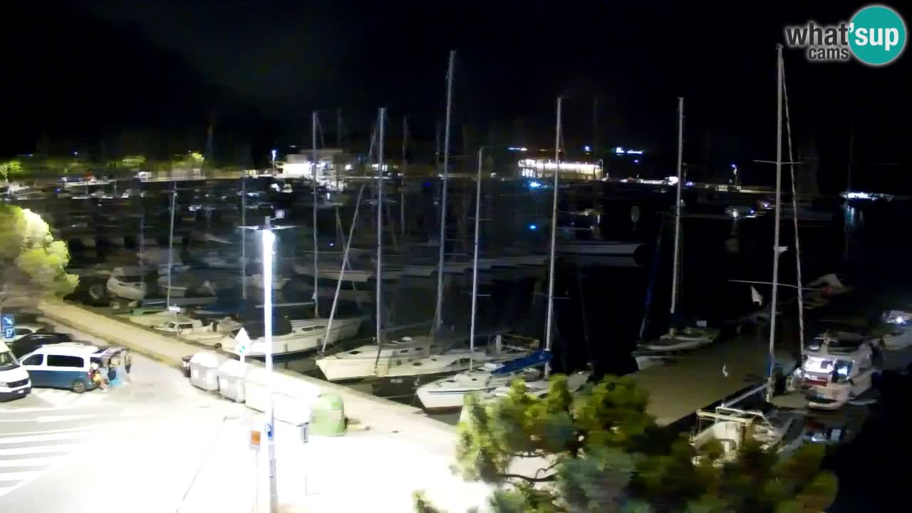 Webcam Baie de Sistiana – Vue en direct de la marina et de la baie