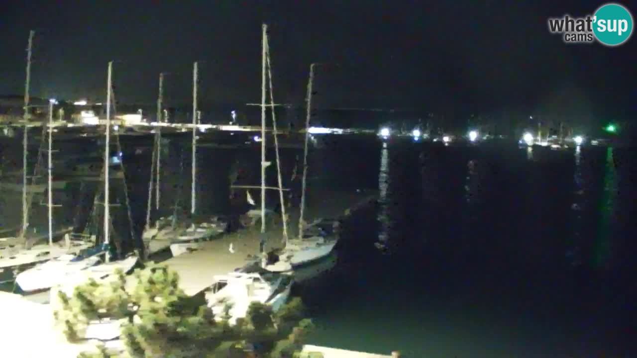 Webcam Bahía de Sistiana – Vista en directo del puerto deportivo y la costa