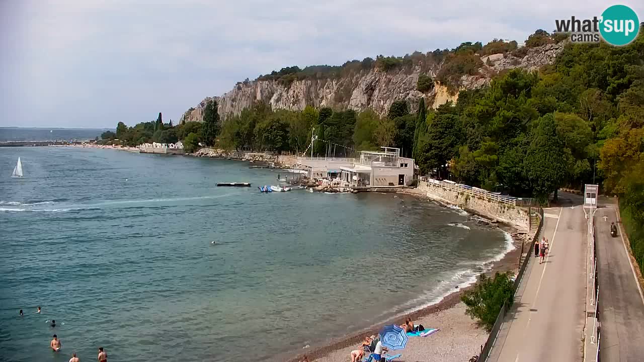 Spletna kamera Sesljanski zaliv – Pogled v živo na marino in zaliv