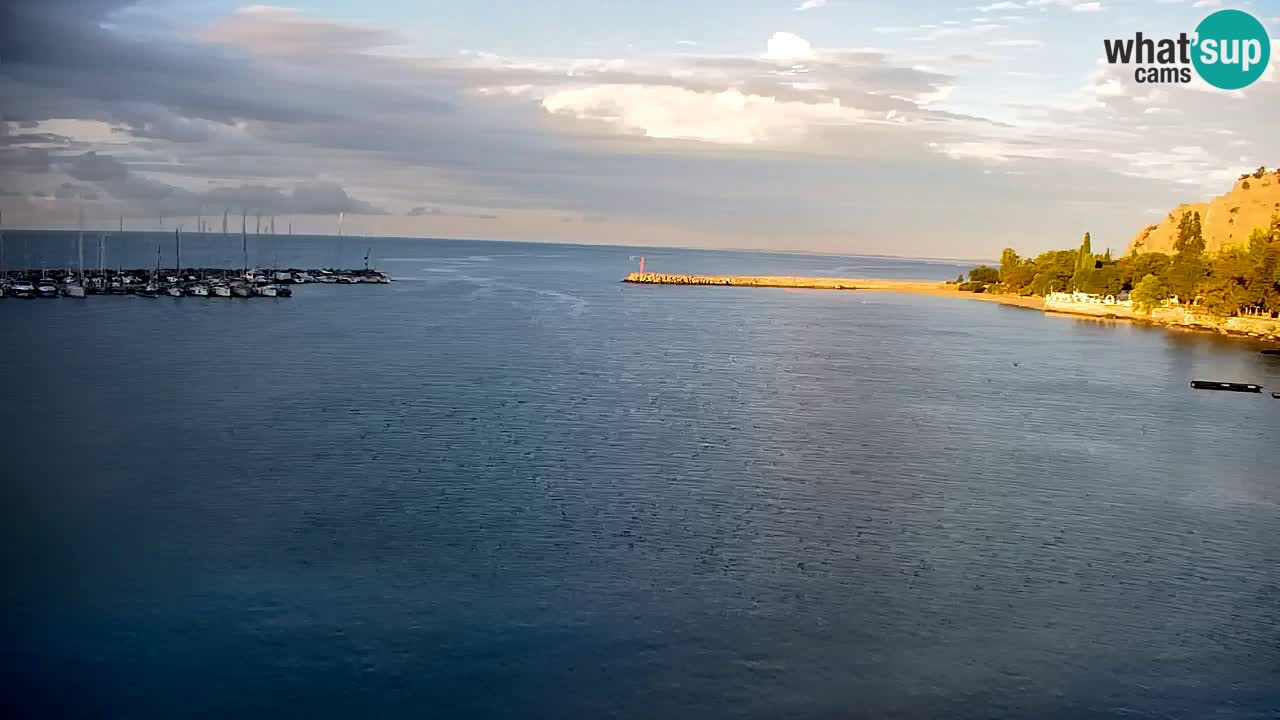 Webcam Sistiana Baia – Live View of the Marina and Gulf