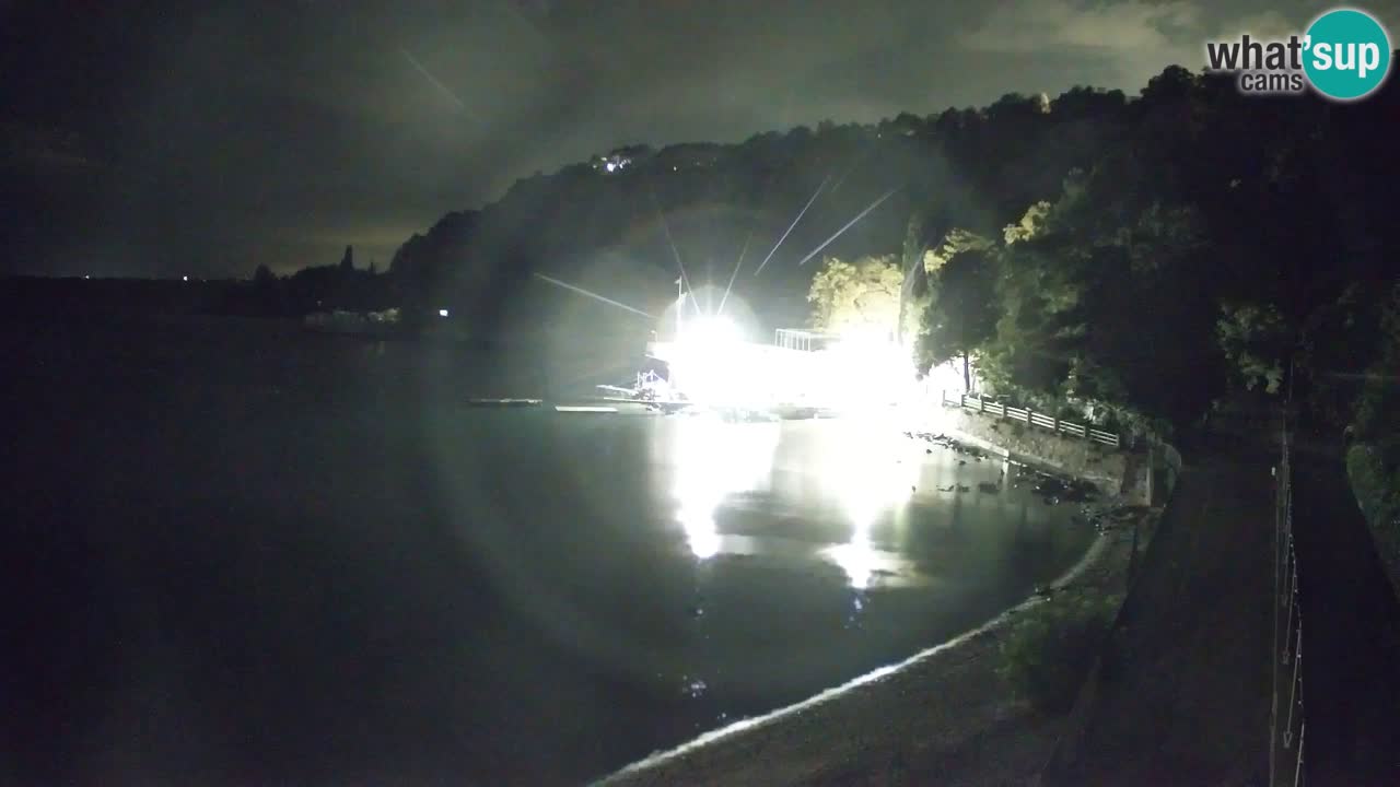 Webcam Baie de Sistiana – Vue en direct de la marina et de la baie