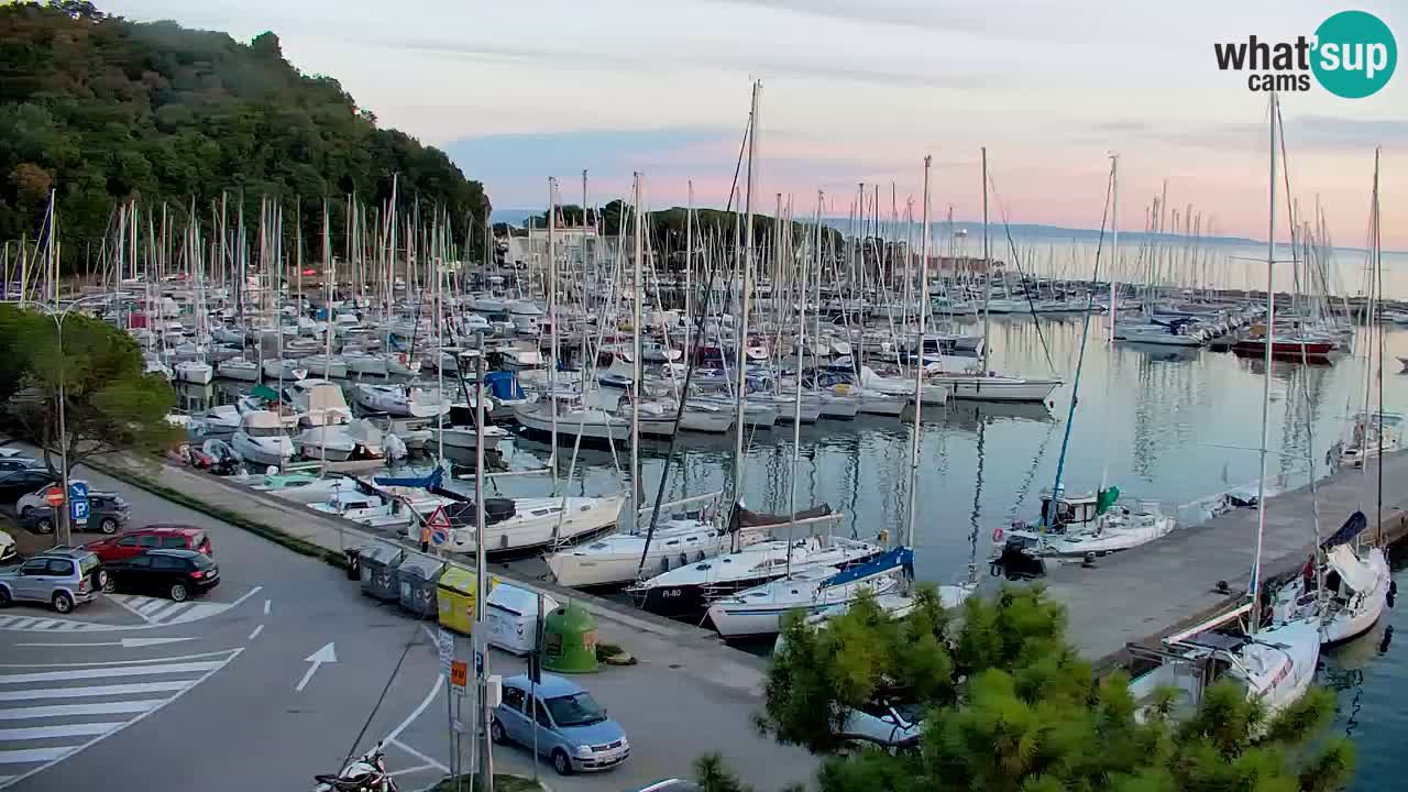 Spletna kamera Sesljanski zaliv – Pogled v živo na marino in zaliv