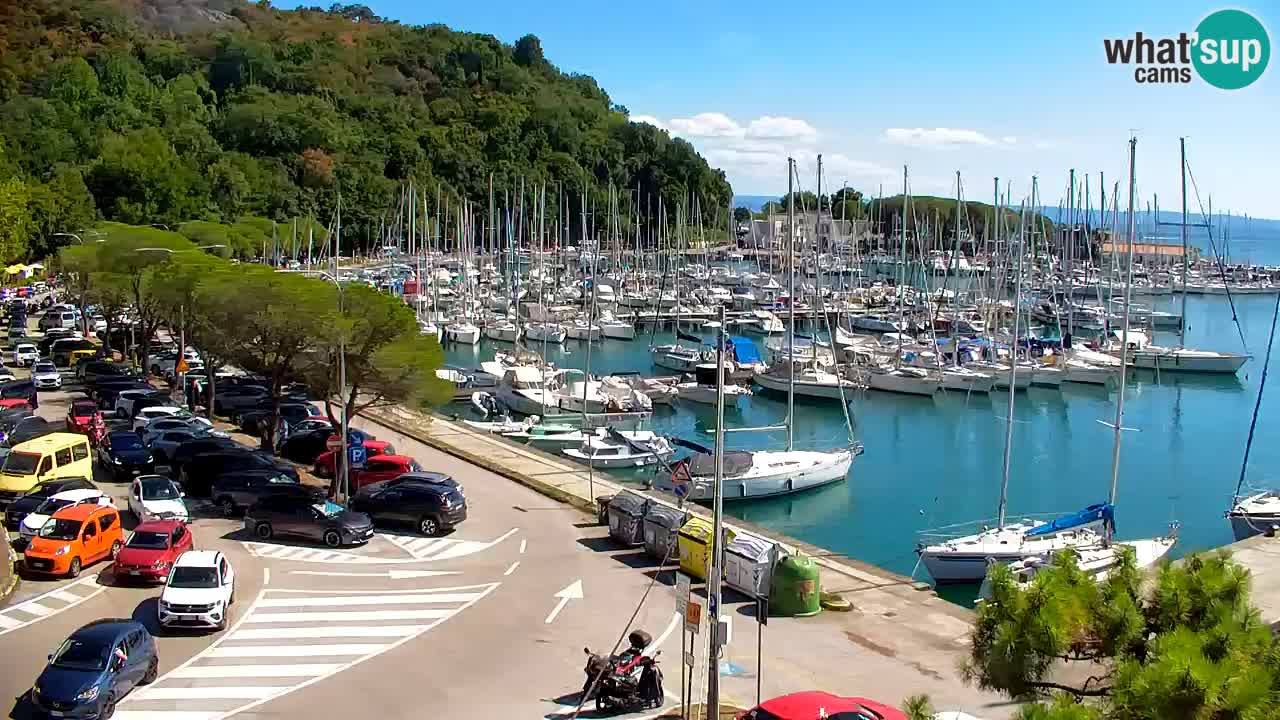 Webcam Sistiana Bucht – Liveblick auf Marina und Bucht