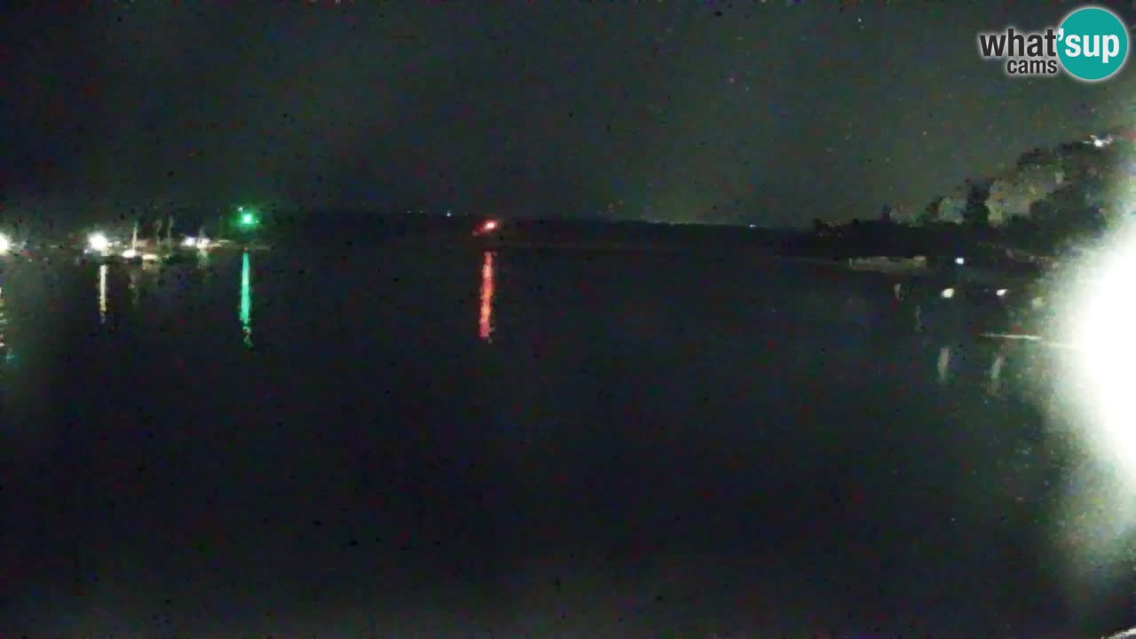 Webcam Bahía de Sistiana – Vista en directo del puerto deportivo y la costa
