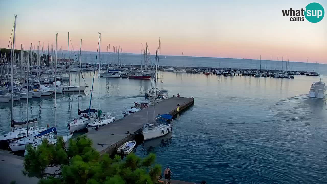 Webcam Sistiana Bucht – Liveblick auf Marina und Bucht