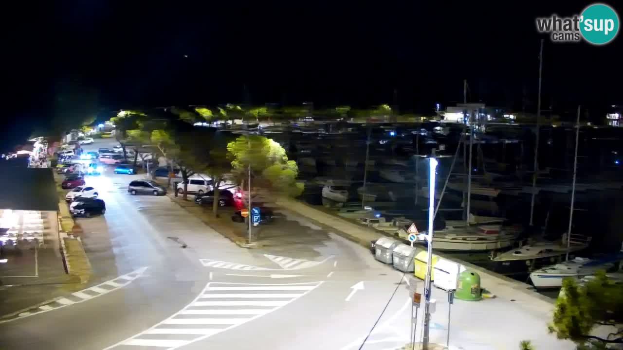 Spletna kamera Sesljanski zaliv – Pogled v živo na marino in zaliv