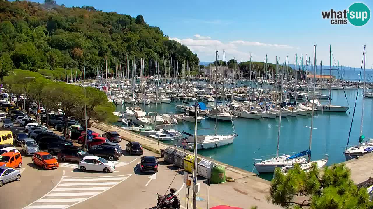 Webcam Sistiana Baia – Live View of the Marina and Gulf