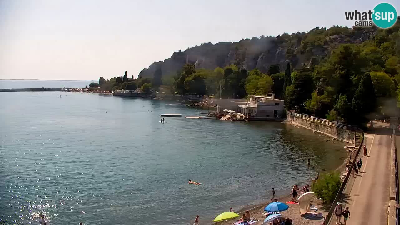 Web kamera Sistiana Uvala – Pogled uživo na marinu i zaljev