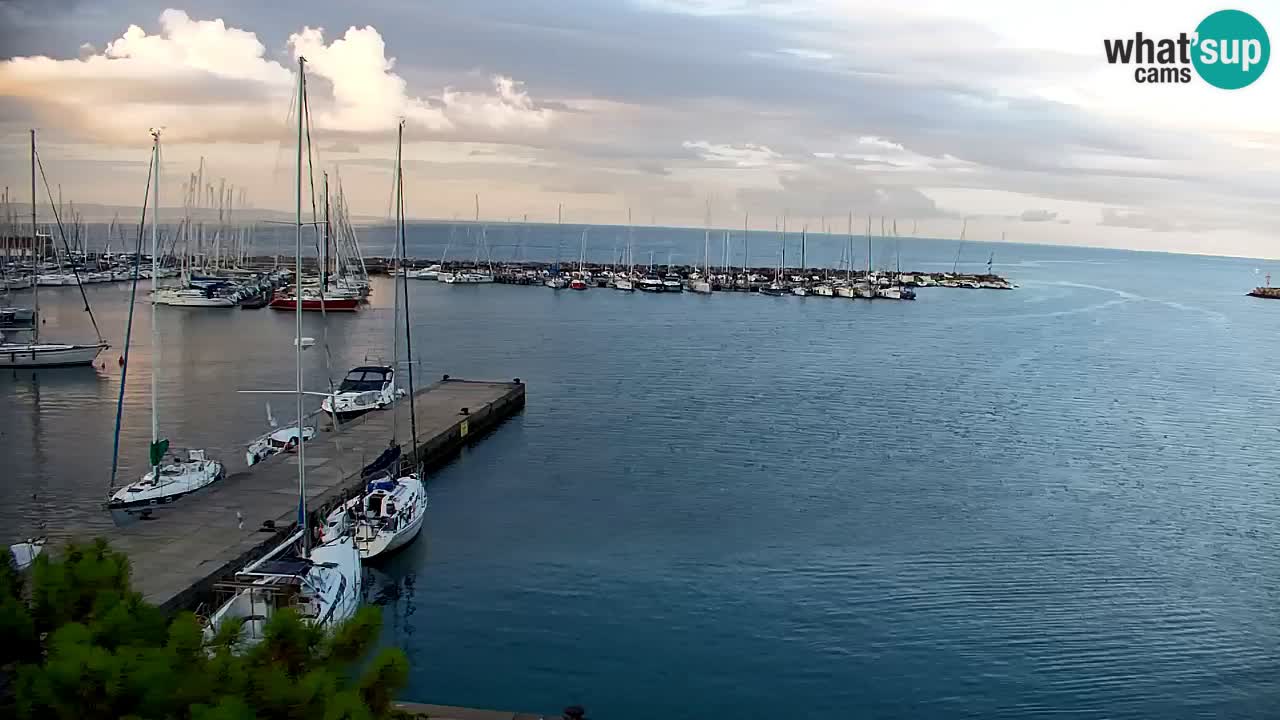 Webcam Sistiana Bucht – Liveblick auf Marina und Bucht