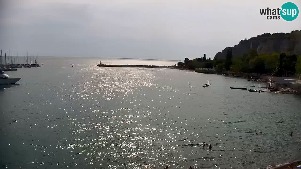 Spletna kamera Sesljanski zaliv – Pogled v živo na marino in zaliv