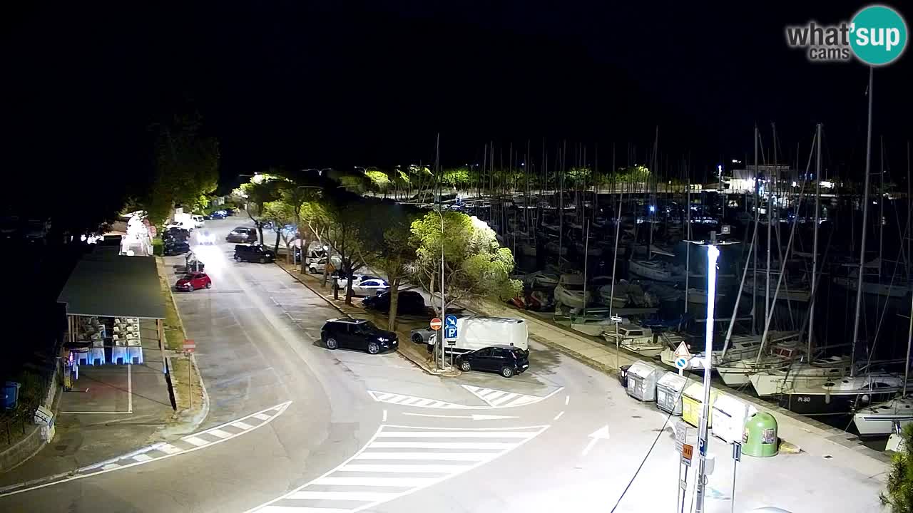 Web kamera Sistiana Uvala – Pogled uživo na marinu i zaljev