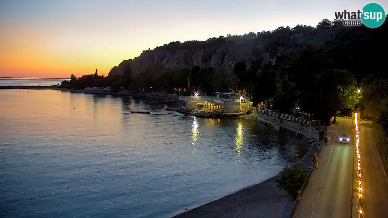 Webcam Sistiana Baia – Live View of the Marina and Gulf
