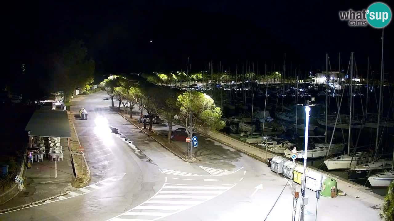 Webcam Sistiana Baia – Live View of the Marina and Gulf