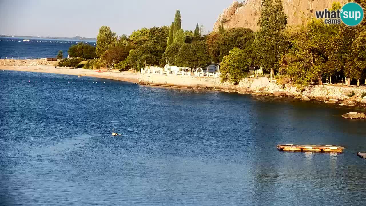 Webcam Baie de Sistiana – Vue en direct de la marina et de la baie