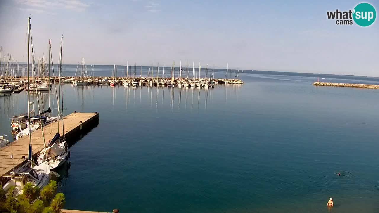 Webcam Sistiana Bucht – Liveblick auf Marina und Bucht