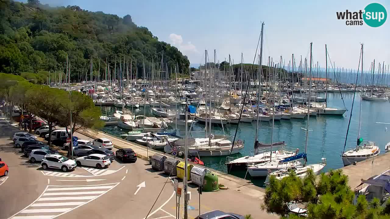 Webcam Sistiana Baia – Live View of the Marina and Gulf