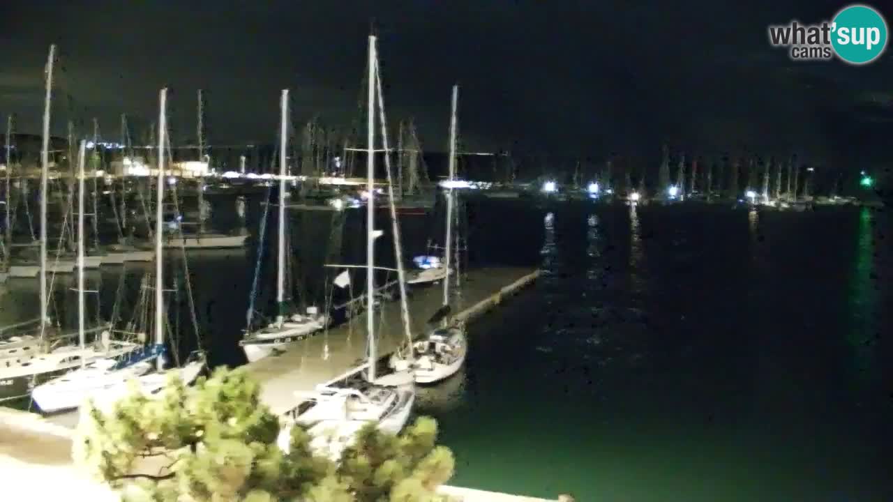 Webcam Baie de Sistiana – Vue en direct de la marina et de la baie