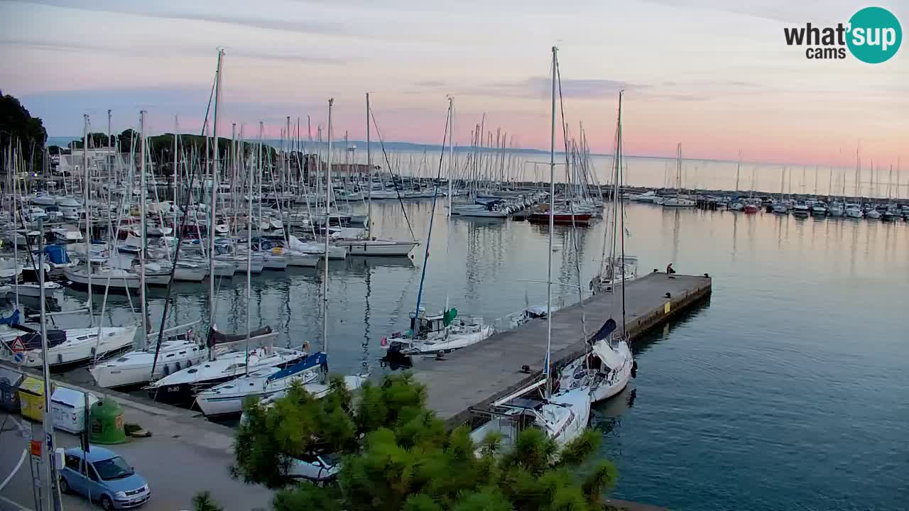 Webcam Sistiana Baia – Live View of the Marina and Gulf