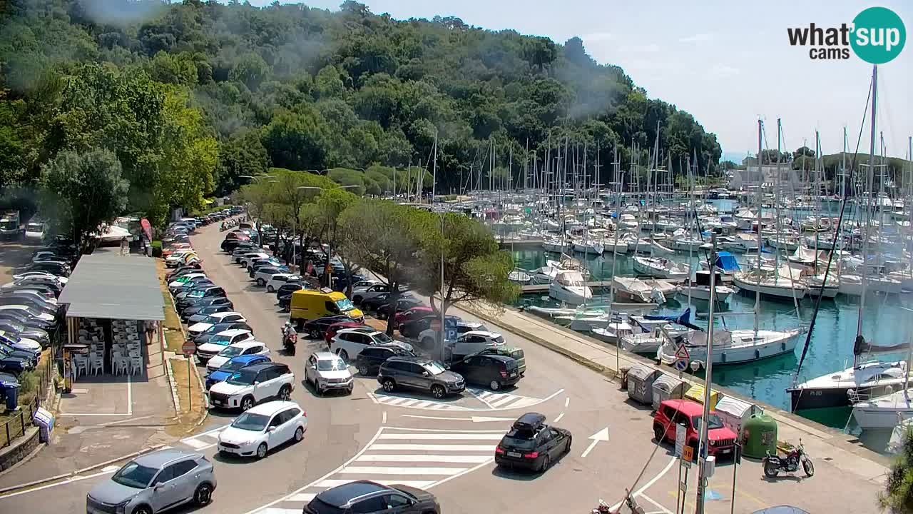Webcam Sistiana Baia – Live View of the Marina and Gulf