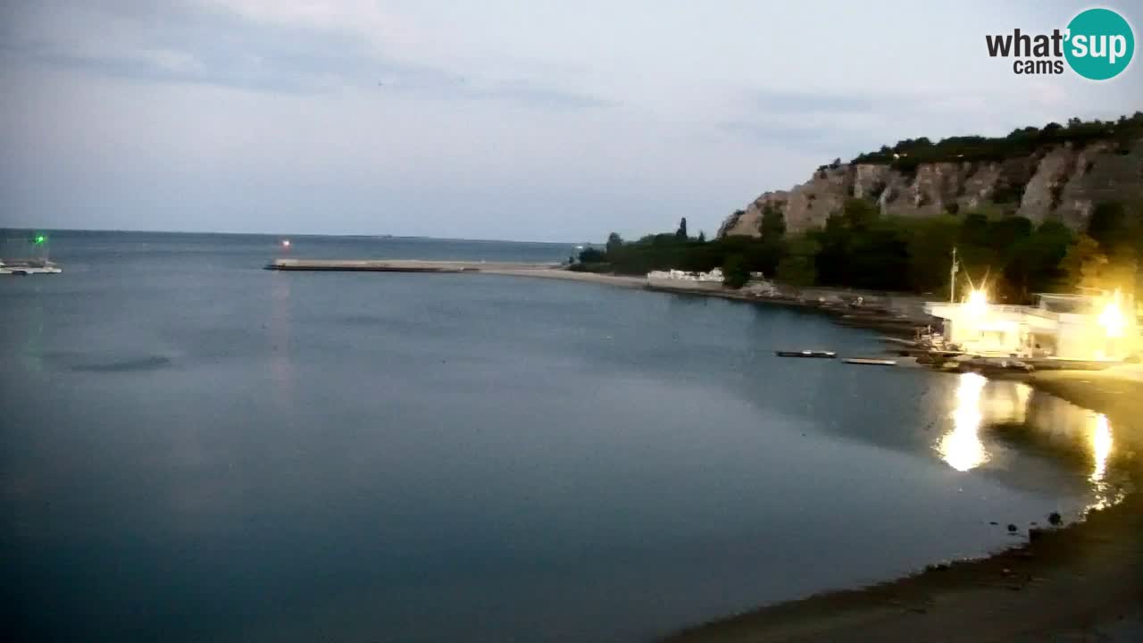 Webcam Sistiana Baia – Live View of the Marina and Gulf