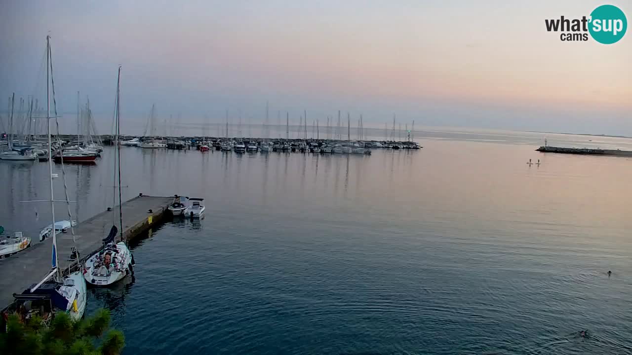Webcam Sistiana Bucht – Liveblick auf Marina und Bucht