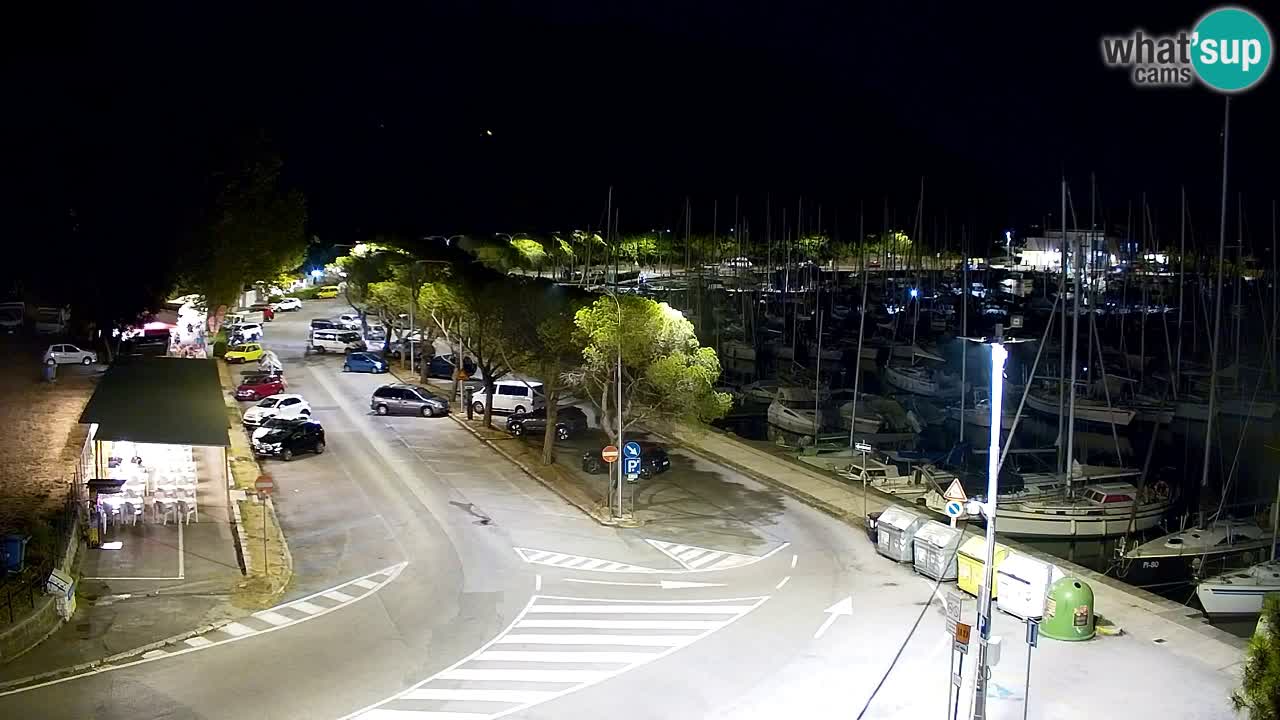 Webcam Baie de Sistiana – Vue en direct de la marina et de la baie