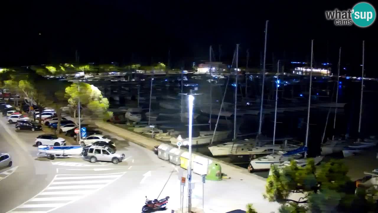 Webcam Baie de Sistiana – Vue en direct de la marina et de la baie