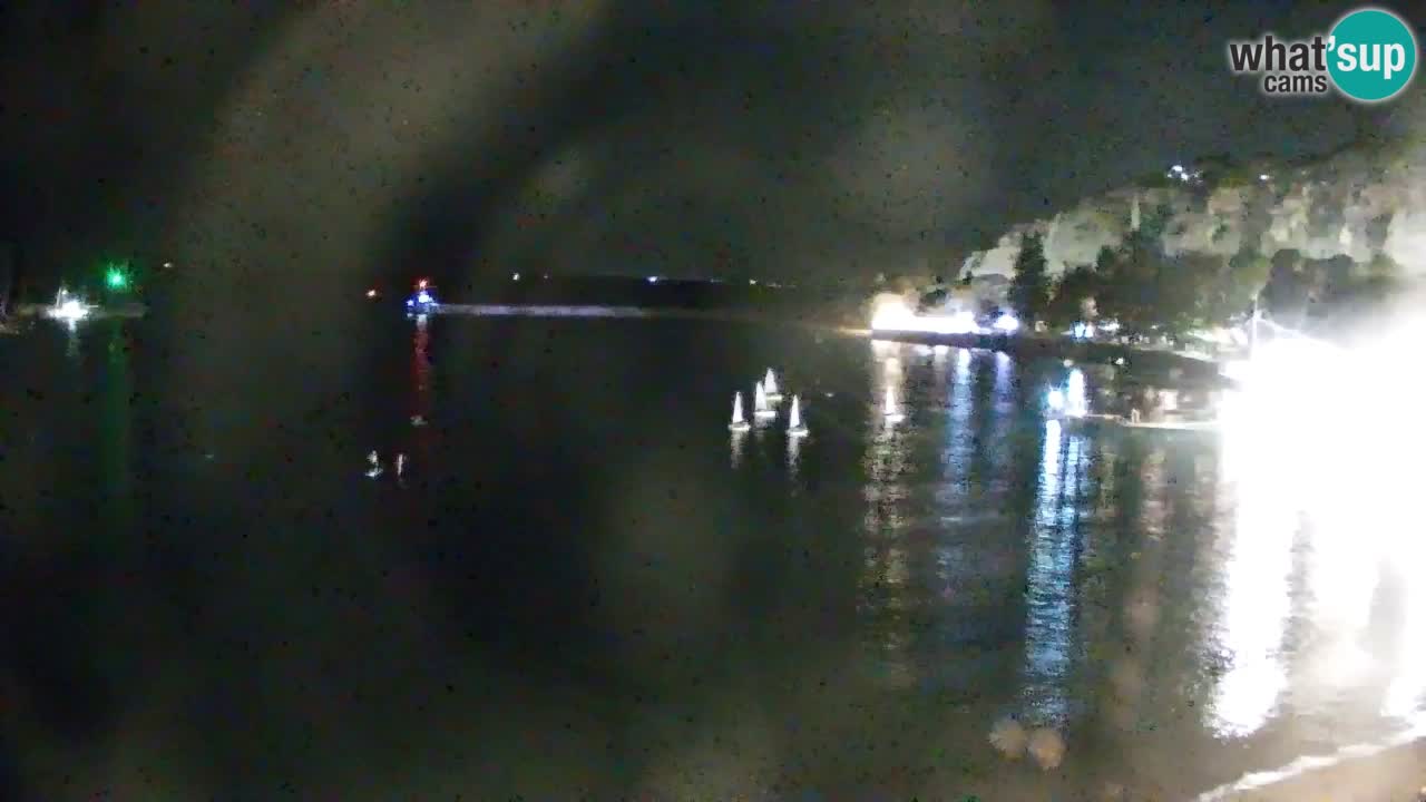 Webcam Baie de Sistiana – Vue en direct de la marina et de la baie