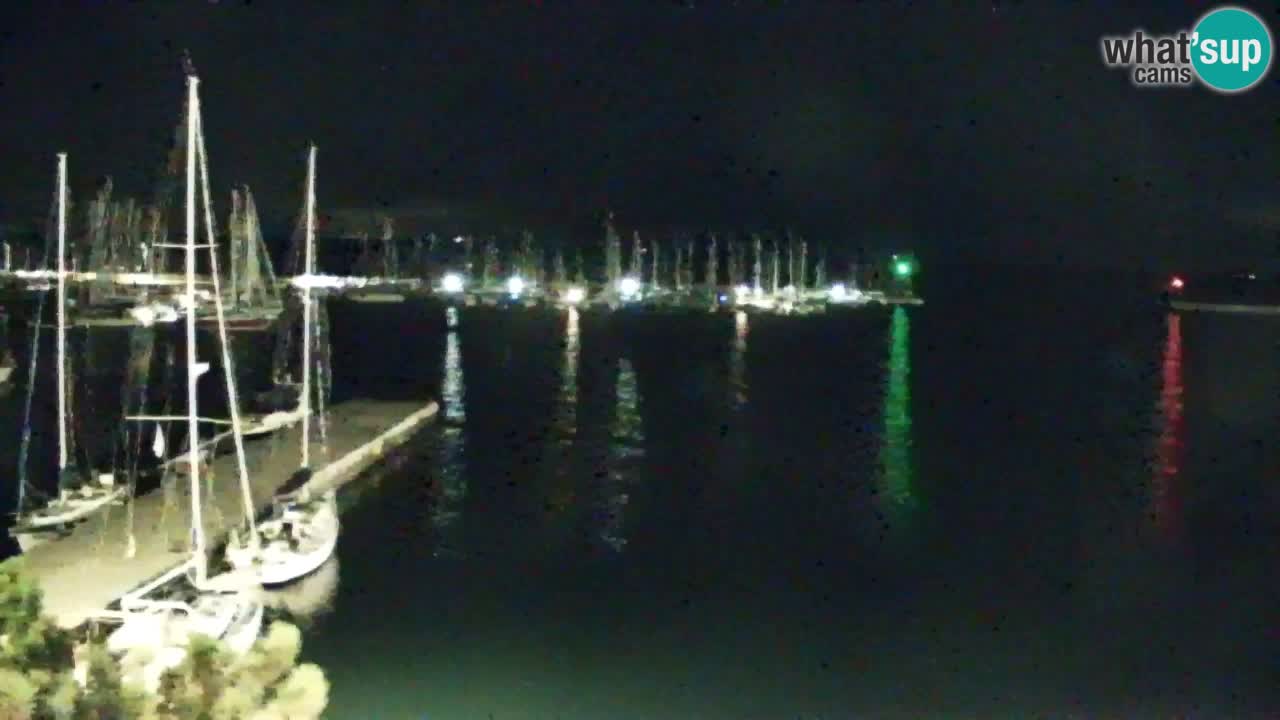 Webcam Baie de Sistiana – Vue en direct de la marina et de la baie