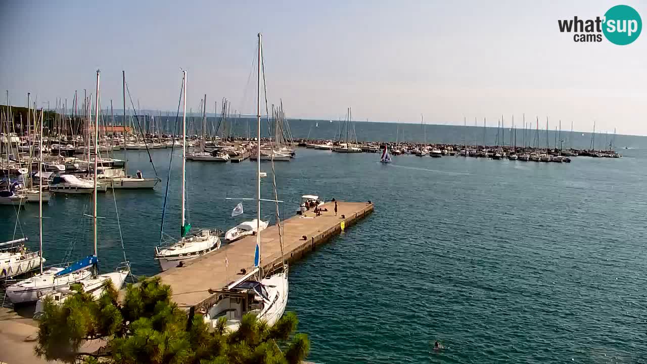 Webcam Sistiana Bucht – Liveblick auf Marina und Bucht