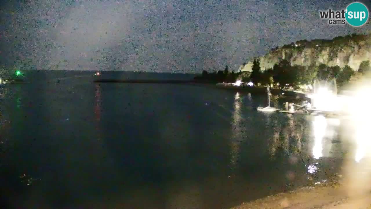 Webcam Baie de Sistiana – Vue en direct de la marina et de la baie