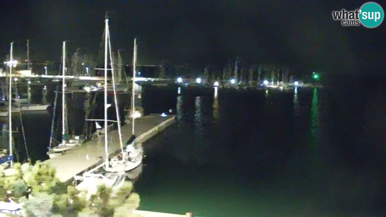 Webcam Baie de Sistiana – Vue en direct de la marina et de la baie