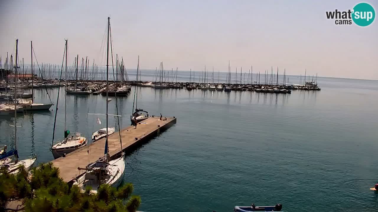 Webcam Sistiana Bucht – Liveblick auf Marina und Bucht