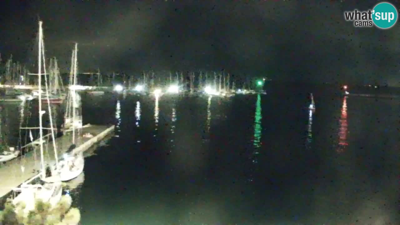 Webcam Baie de Sistiana – Vue en direct de la marina et de la baie